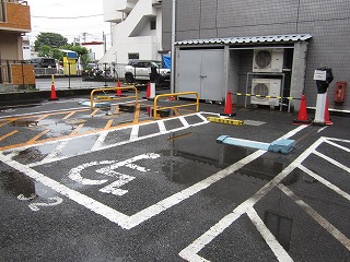 車いす対応駐車場