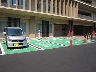 車いす対応駐車場