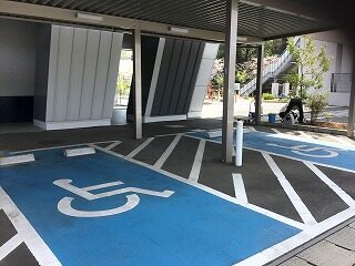 車いす対応駐車場