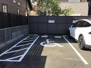 車いす対応駐車場